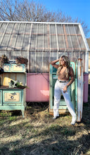 Load image into Gallery viewer, White Roper Jeans