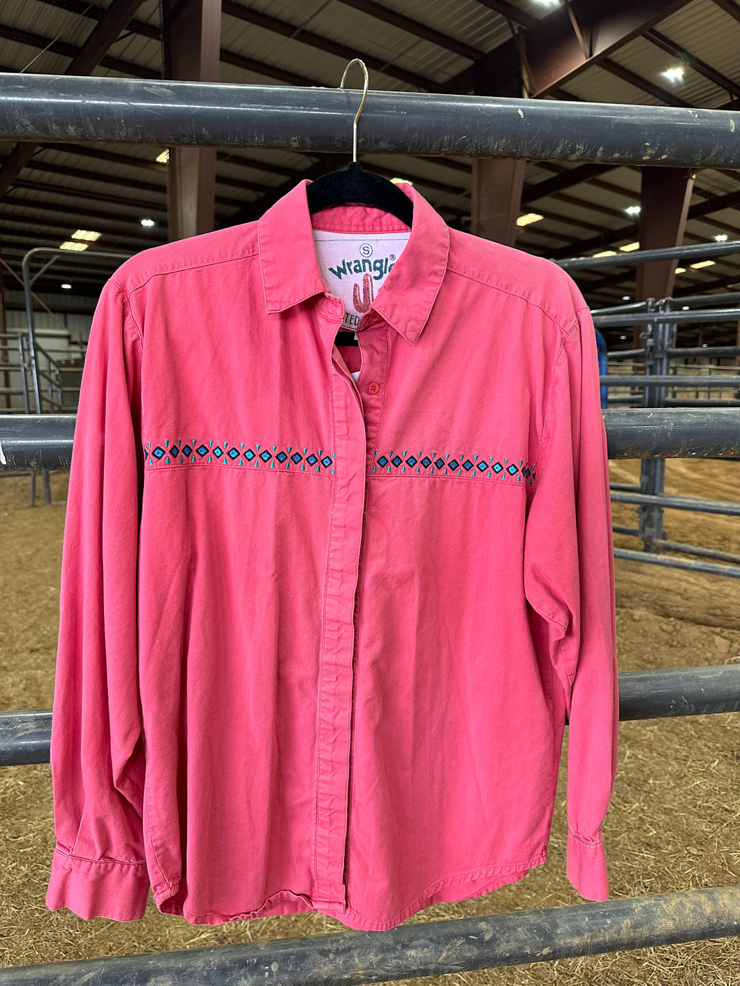 Vintage Red Wrangler Shirt