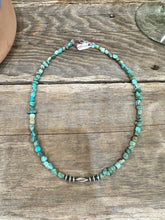 Load image into Gallery viewer, Turquoise and Navajo Pearl Necklace
