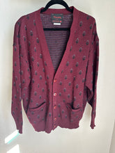 Load image into Gallery viewer, Vintage Maroon Grandpa Sweater
