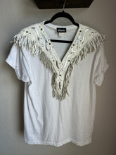 Load image into Gallery viewer, White Fringe Shirt
