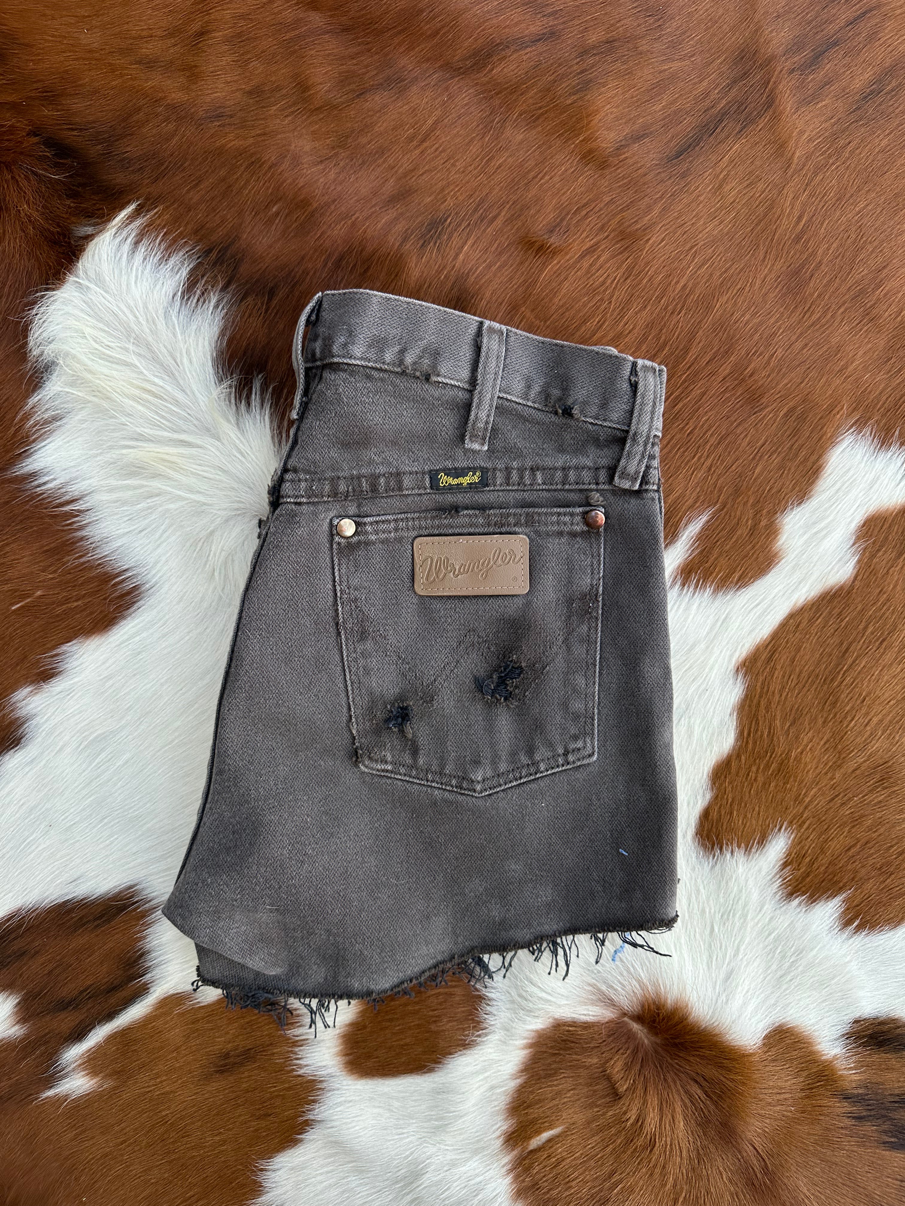 Brown Wrangler Shorts