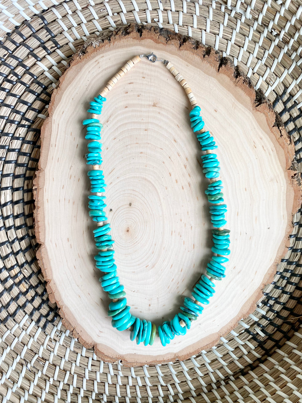 Green Turquoise Layering Necklace