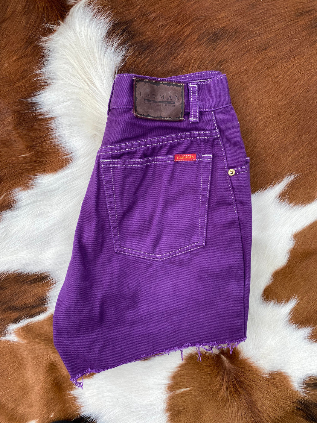 Purple Lawman Shorts